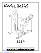 Body Solid S2SP Owner's Manual