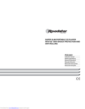 Roadstar PCD-5451 Instruction Manual