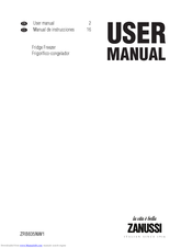 Zanussi ZRB835NXL1 User Manual