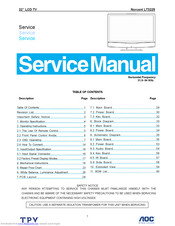 Norcent Norcent LT3225 Service Manual