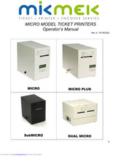 Boca SubMicro Operator's Manual