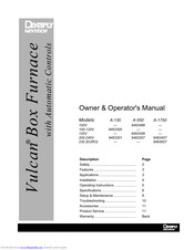 Dentsply Neytech Vulcan Box A-550 Owner's/Operator's Manual