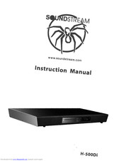 Soundstream H-500Di Instruction Manual