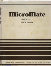 Personal Micro Computers Micromate PMC-101 User Manual