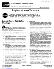 Toro 51494 Operator's Manual