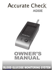 Biocare AccurateCheck AG50E Owner's Manual