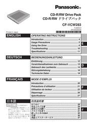 Panasonic CF-VCW283 Operating Instructions Manual