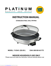Platinum 7122431 (SS-201) Instruction Manual