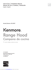 Kenmore 233.5580 Series Use & Care / Installation Manual
