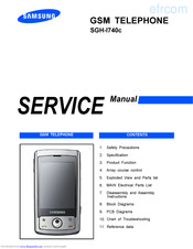 Samsung SGH-I740c Service Manual