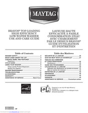 Maytag W10368555A Use And Care Manual