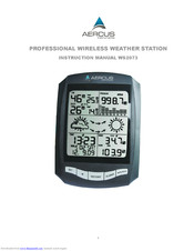 Aercus WS2073 Instruction Manual