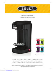 Bella One Scoop-one cup coffee maker 