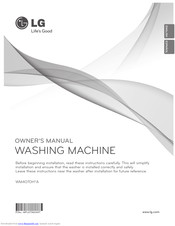 LG WM3070H*A Owner's Manual