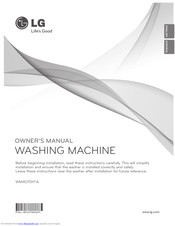 LG WM4070H A Owner's Manual
