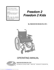 Freedom Designs Freedom 2 Operating Manual