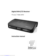 TechnoTrend TT-micro TC821 HDTV Instruction Manual