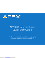 Apex Digital AP-9S575 Quick Start Manual