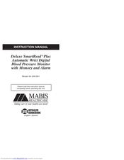 MABIS Deluxe SmartRead Plus 04-239-001 Instruction Manual