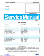 Norcent Norcent LT2725 Service Manual