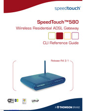 Speed Touch 580 Cli Reference Manual