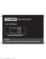 Technika MC 507 User Handbook Manual