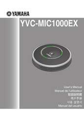 Yamaha YVC-MIC1000EX User Manual