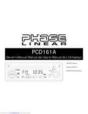 Phase Linear PCD161A Owner's Manual