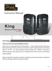 Pixel King Instruction Manual