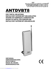 Velleman ANTDVBT8 User Manual