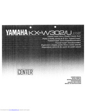 Yamaha KX-W302U Owner's Manual