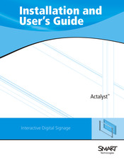 Smart Technologies Actalyst Installation And User Manual