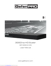 Gefen Pro GEF-3GSDI-2-HDS User Manual