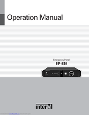 Inter-m EP-616 Operation Manual