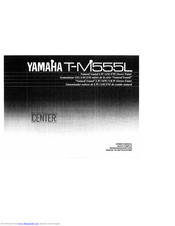 Yamaha T-M555L Owner's Manual
