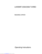 AEG LAVAMAT 2050 TURBO Operating Instructions Manual