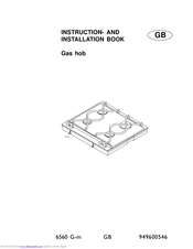 AEG 6560 G-M Instruction And Installation Book