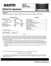 Sanyo EM-FL50N Service Manual