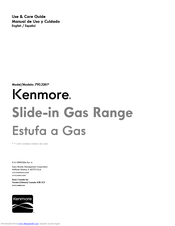 Kenmore 790.3261 Series Use & Care Manual