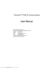 Guide TP8S IR User Manual