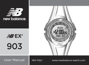 New Balance EX2 903 User Manual