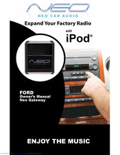 Neo Car Audio Gateway Owner's Manual