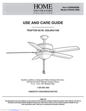 Home YG442-ORB Use And Care Manual