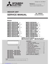 Mitsubishi msz ge25va инструкция