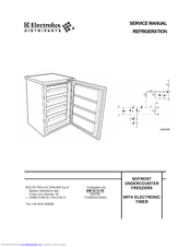 Electrolux NOFROST UNDERCOUNTER FREEZERS Service Manual