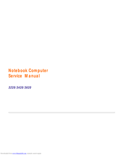 Clevo 3620 Service Manual