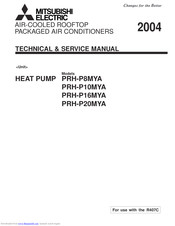Mitsubishi Electric PRH-P8MYA Technical & Service Manual