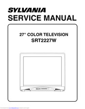 Sylvania SRT2227W Service Manual