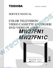 Toshiba MW27FN1 Service Manual