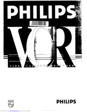 Philips VR 813 Manual